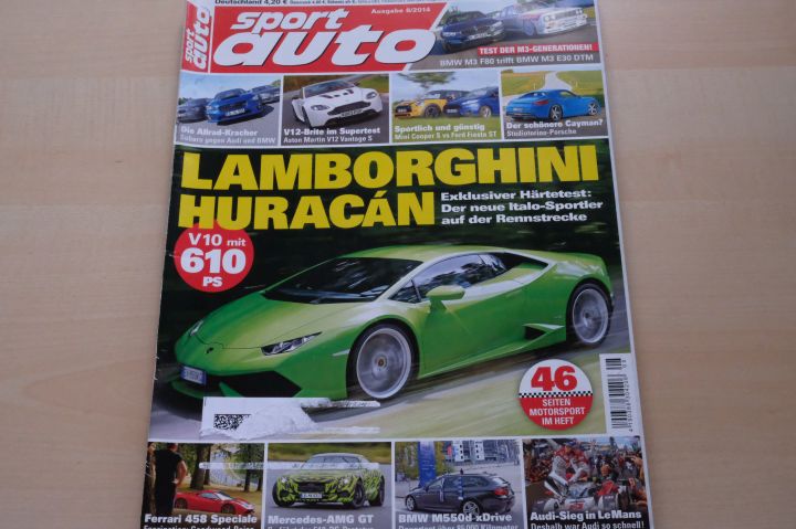 Deckblatt Sport Auto (08/2014)